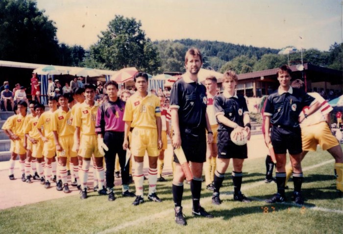 Thi đấu giao hữu tại Đức năm 1996